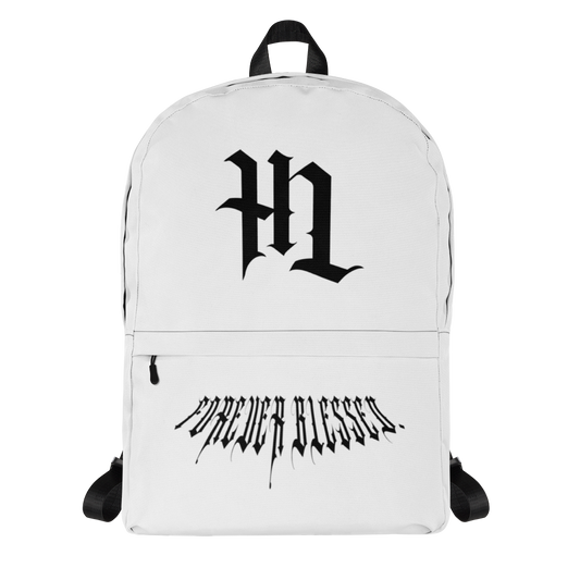 Forever Blessed White-Out Backpack