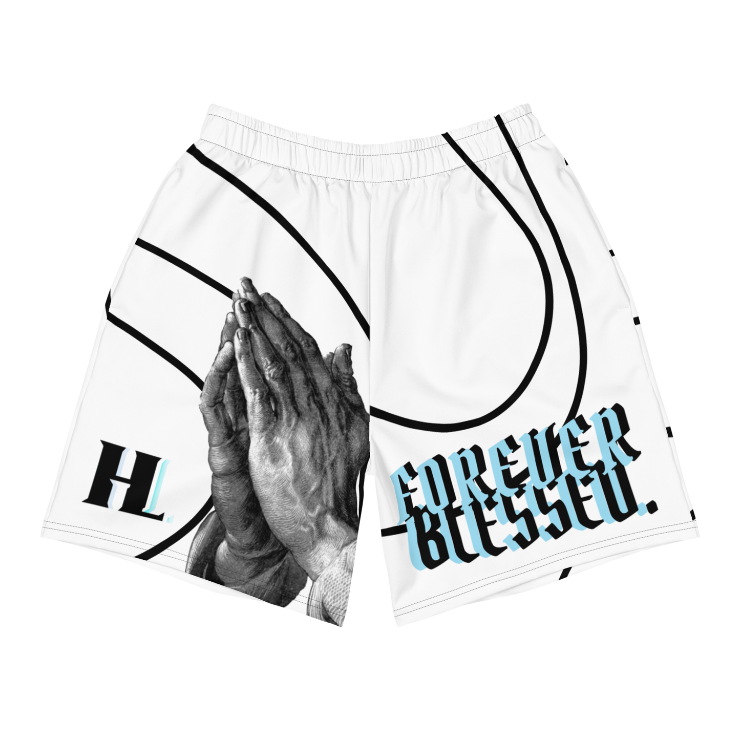 Forever Blessed. Athletic Shorts